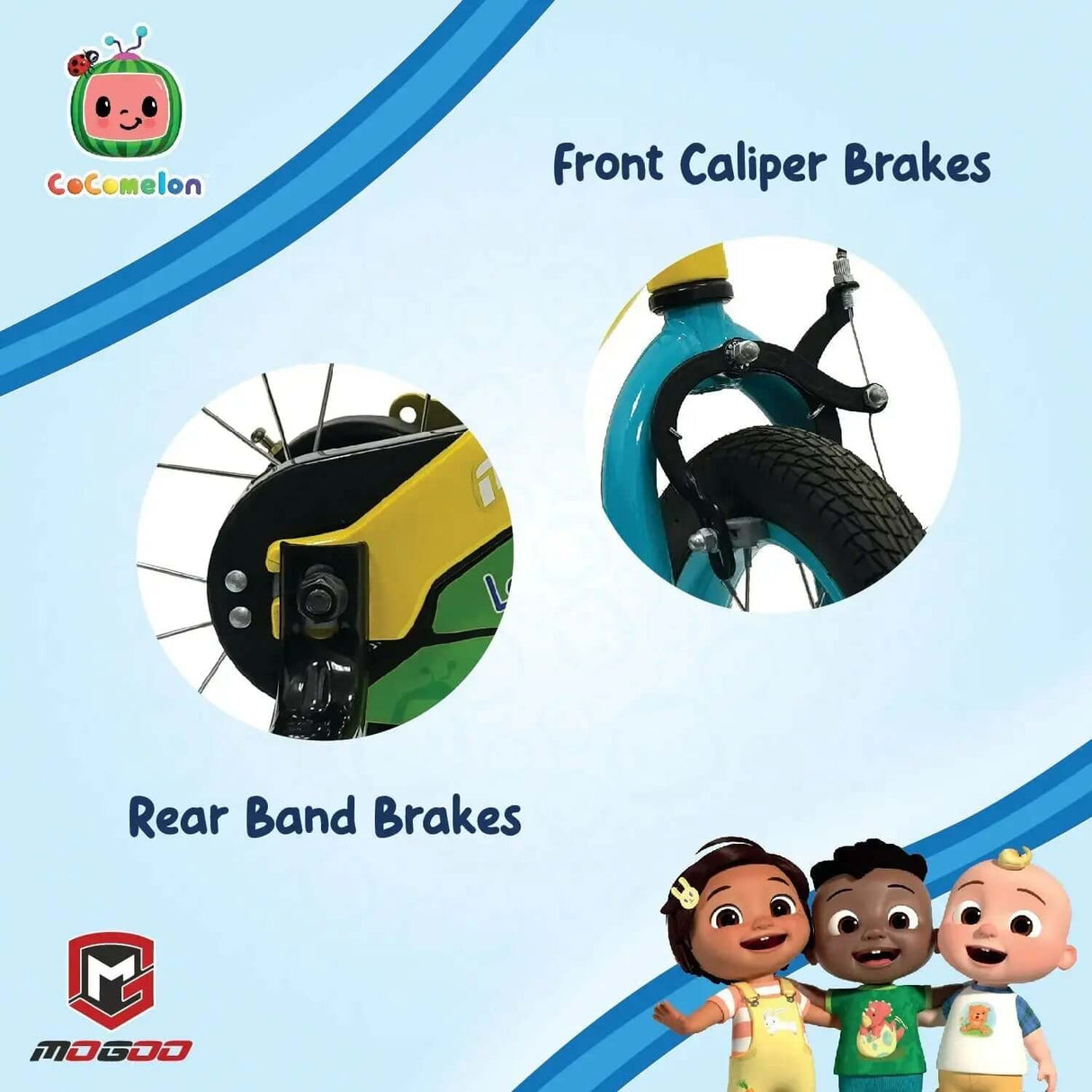 دراجة موغو كوكوميلون بلاي للأطفال، مقاس 12 بوصة، مصنوعة من المغنيسيوم