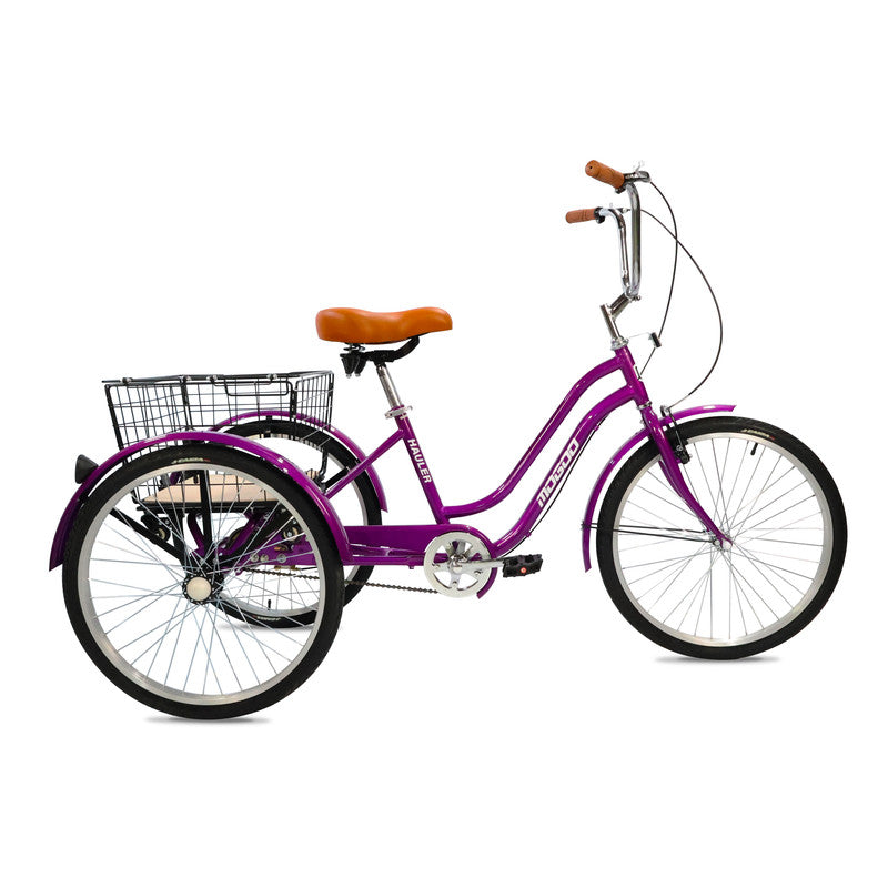 Mogoo Hauler Single Speed 24" Adult Tricycle