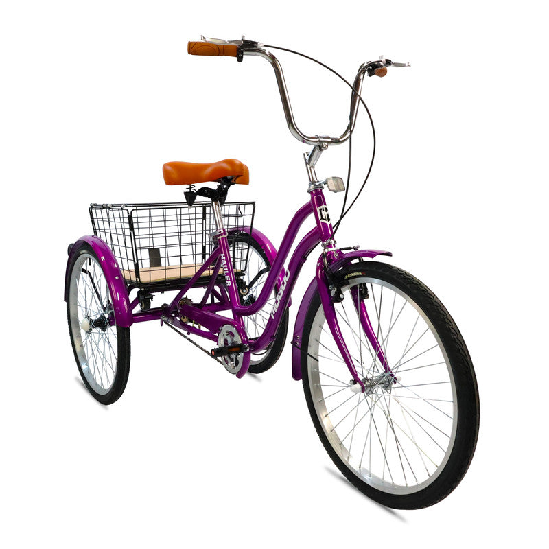 Mogoo Hauler Single Speed 24" Adult Tricycle