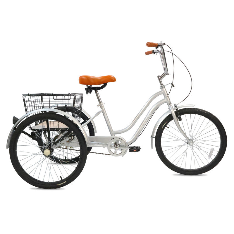 Mogoo Hauler Single Speed 24" Adult Tricycle