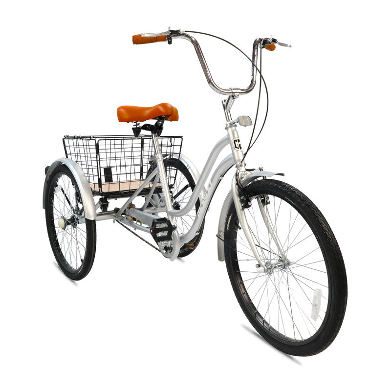 Mogoo Hauler Single Speed 24" Adult Tricycle