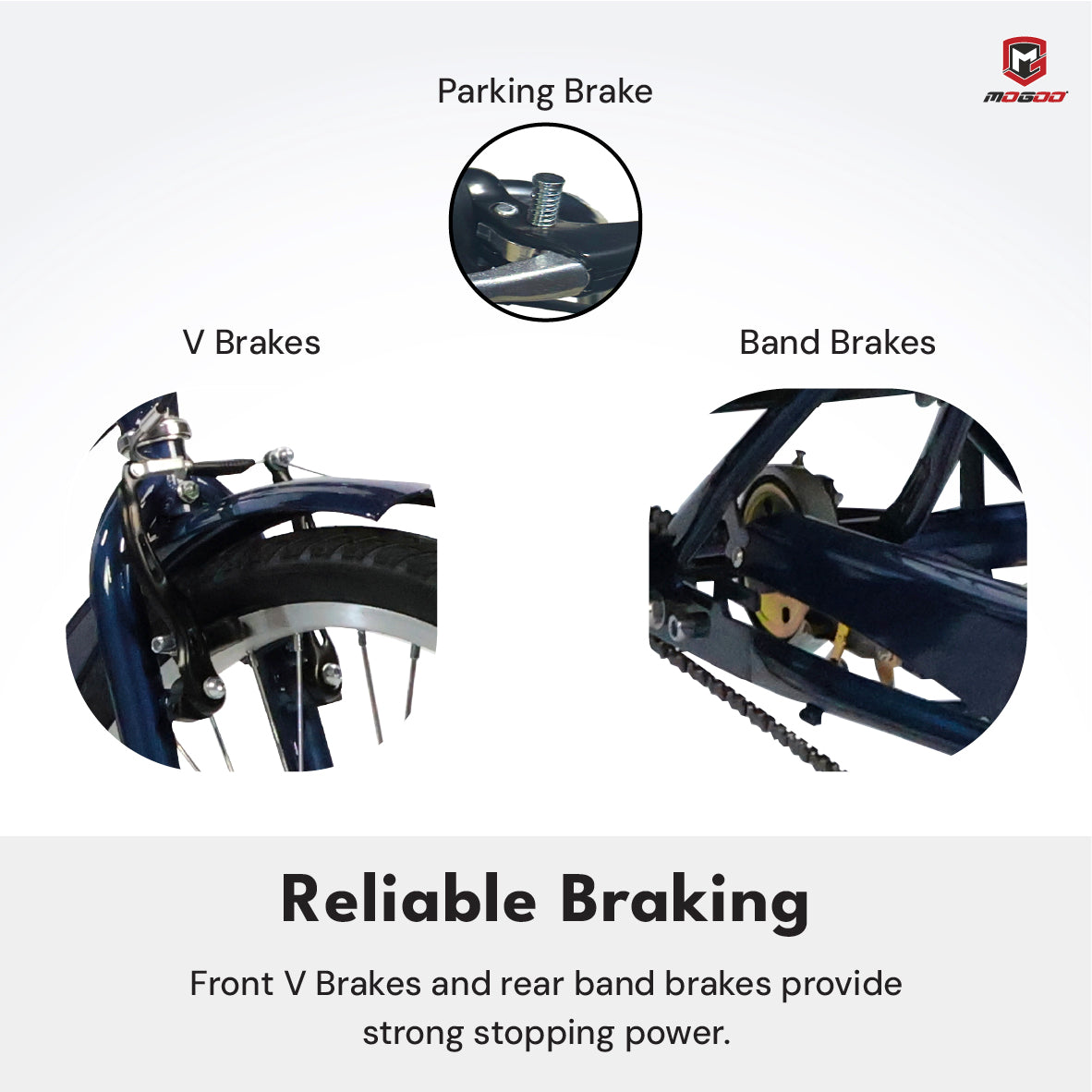 Mogoo Hauler Single Speed 24" Adult Tricycle