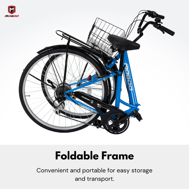 Mogoo Fusion 6 Speed 26" Folding Bike