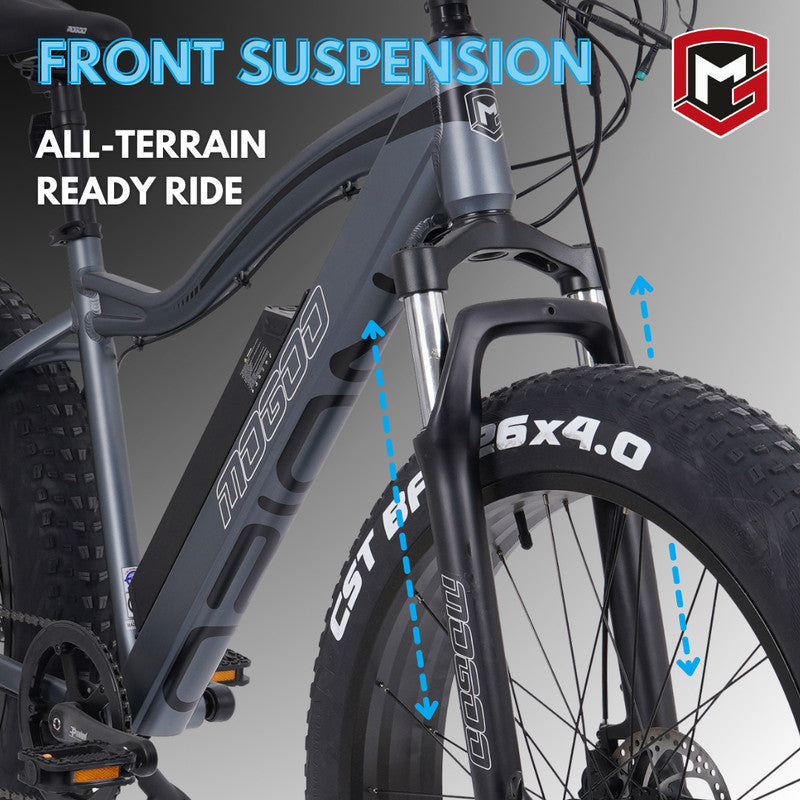 Mogoo Orion E-Fat 26" Mountain Bike
