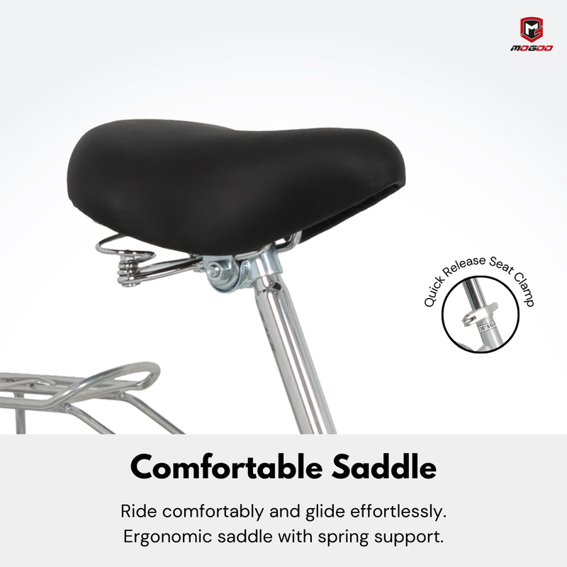 Mogoo Brooklyn 6 Speed 24" Cruiser Bike