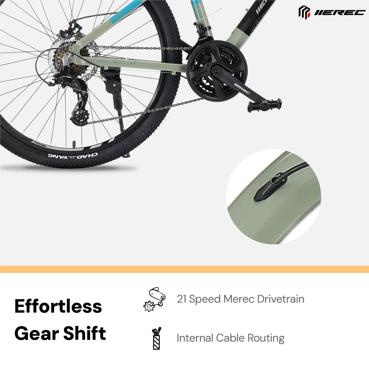 Merec Knight 150 27.5" 24 Speed Mountain Bike