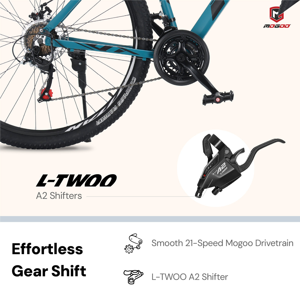 Mogoo Titan 27.5" Mountain Bike