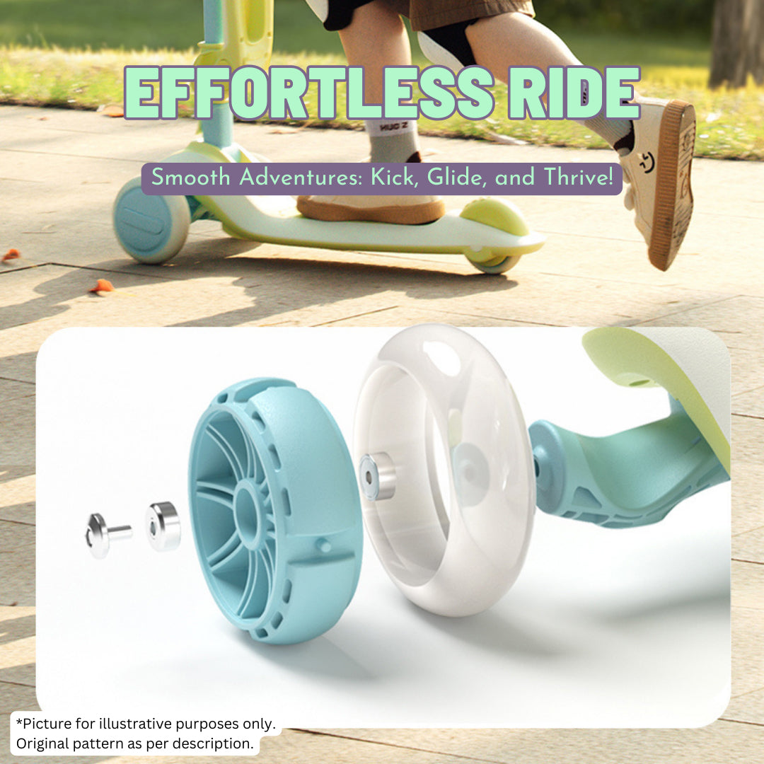 Mideer 2-in-1 Foldable Scooter