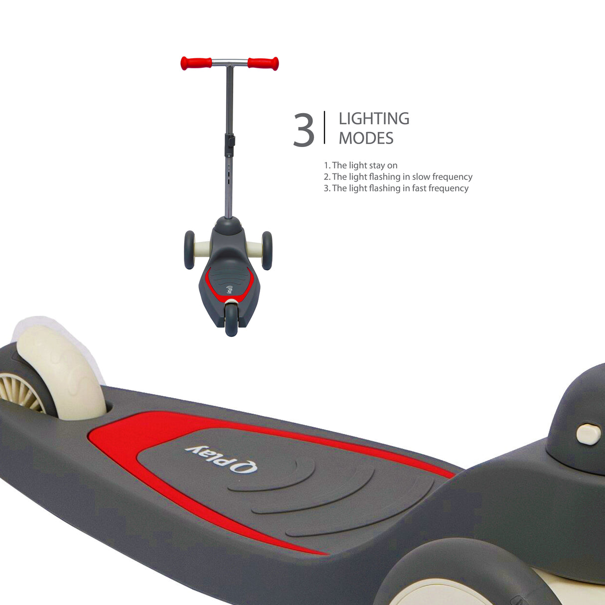 Qplay Mika LED Scooter