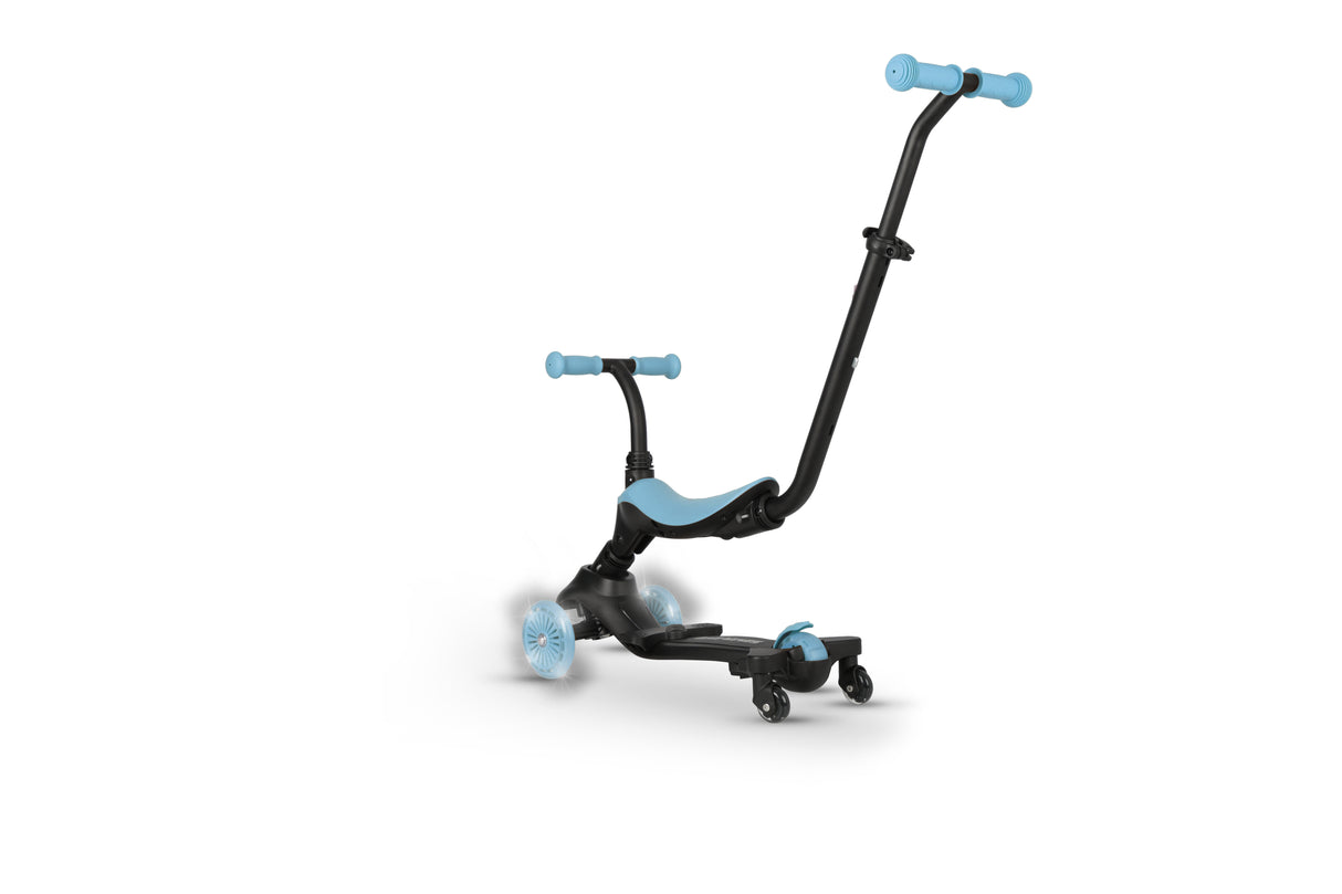 Qplay Sema Evo Scooter Universal Wheel- Black