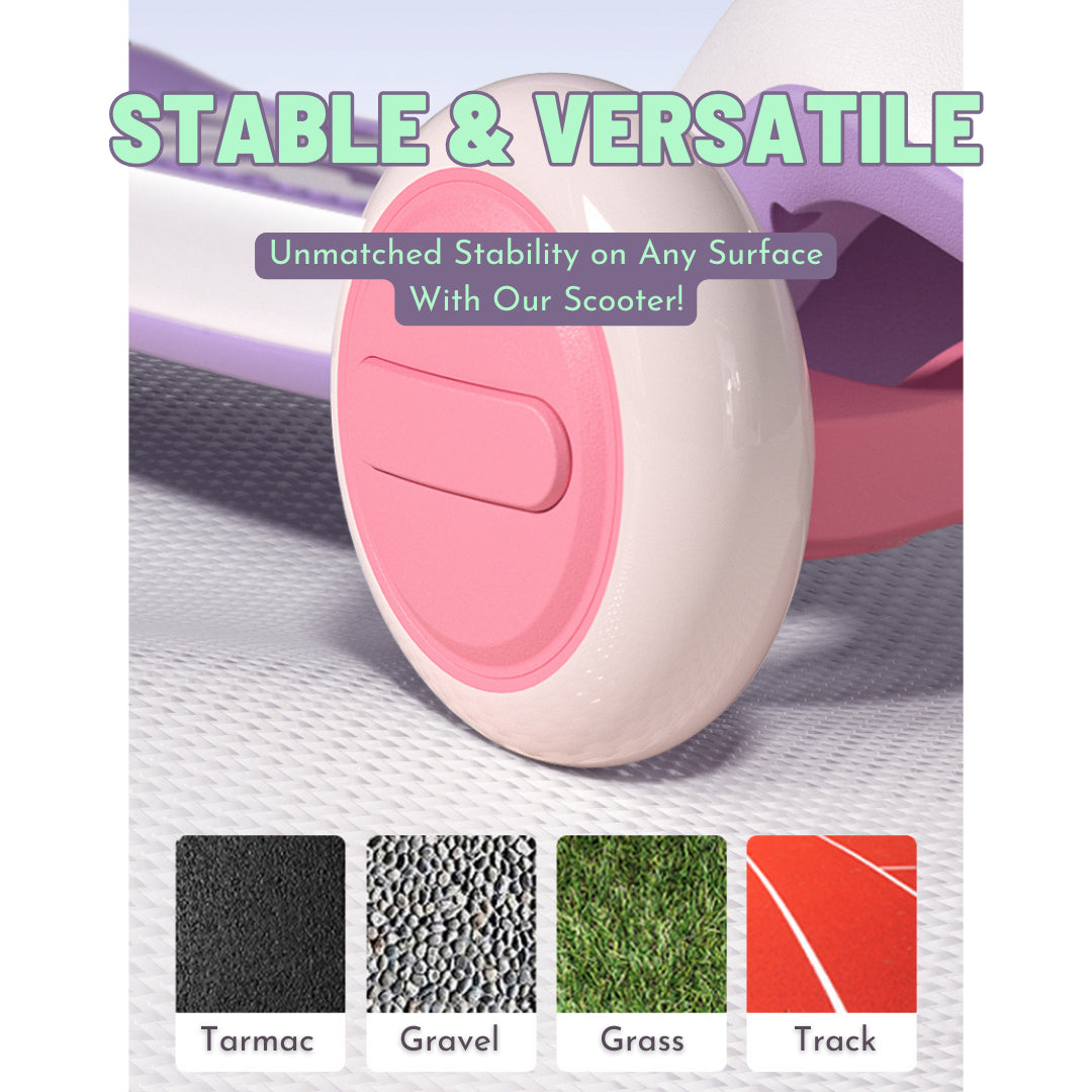 Mideer 2-in-1 Foldable Scooter