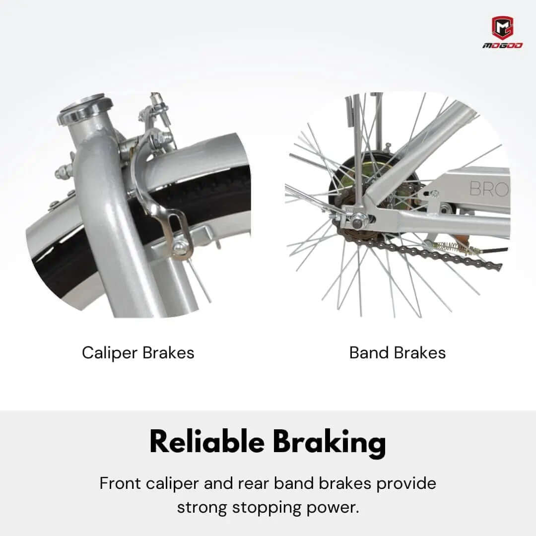 Mogoo Brooklyn Single Speed Cruiser 24" Bike