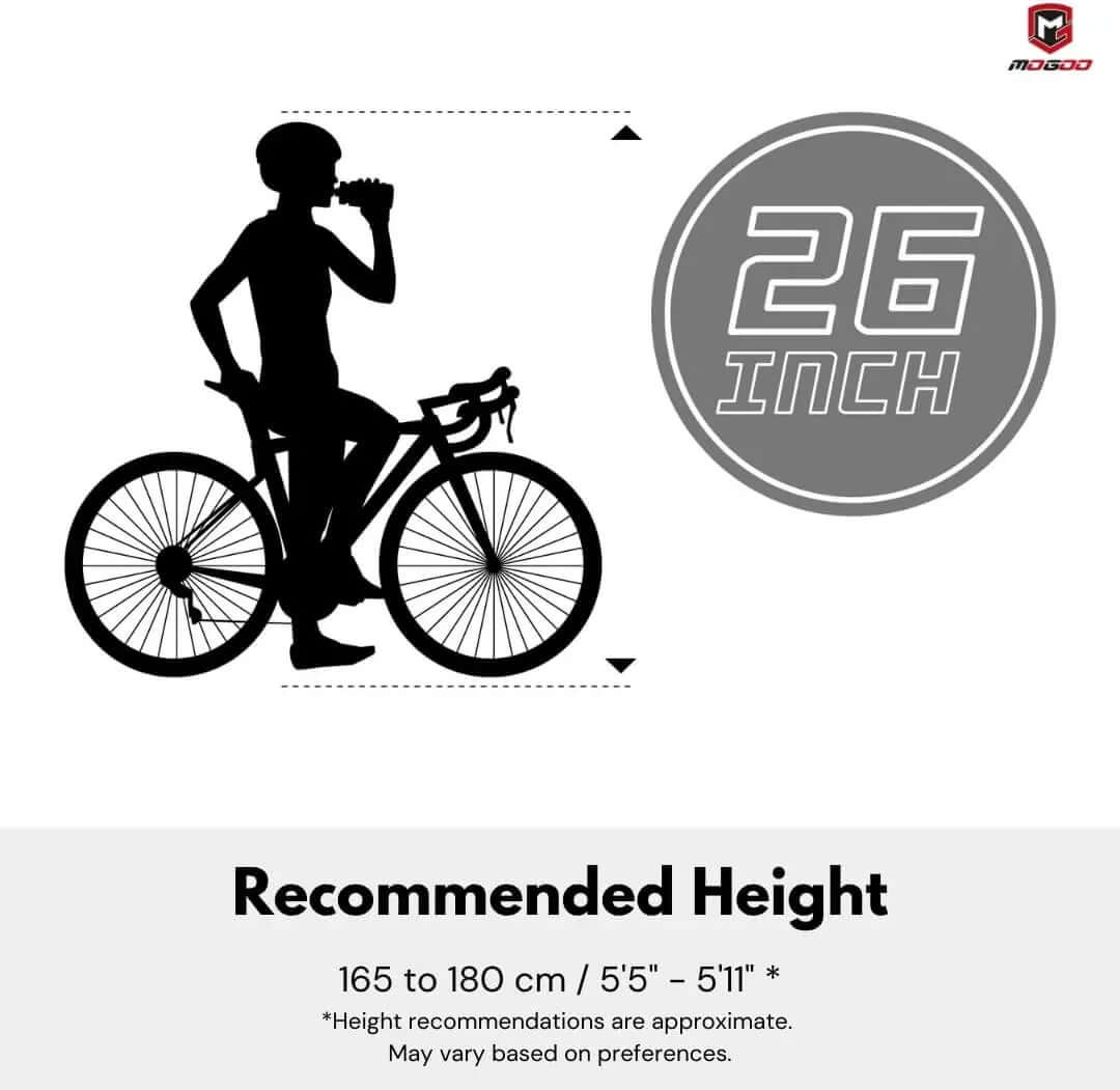 Mogoo Brooklyn Single Speed Cruiser 26" Bike