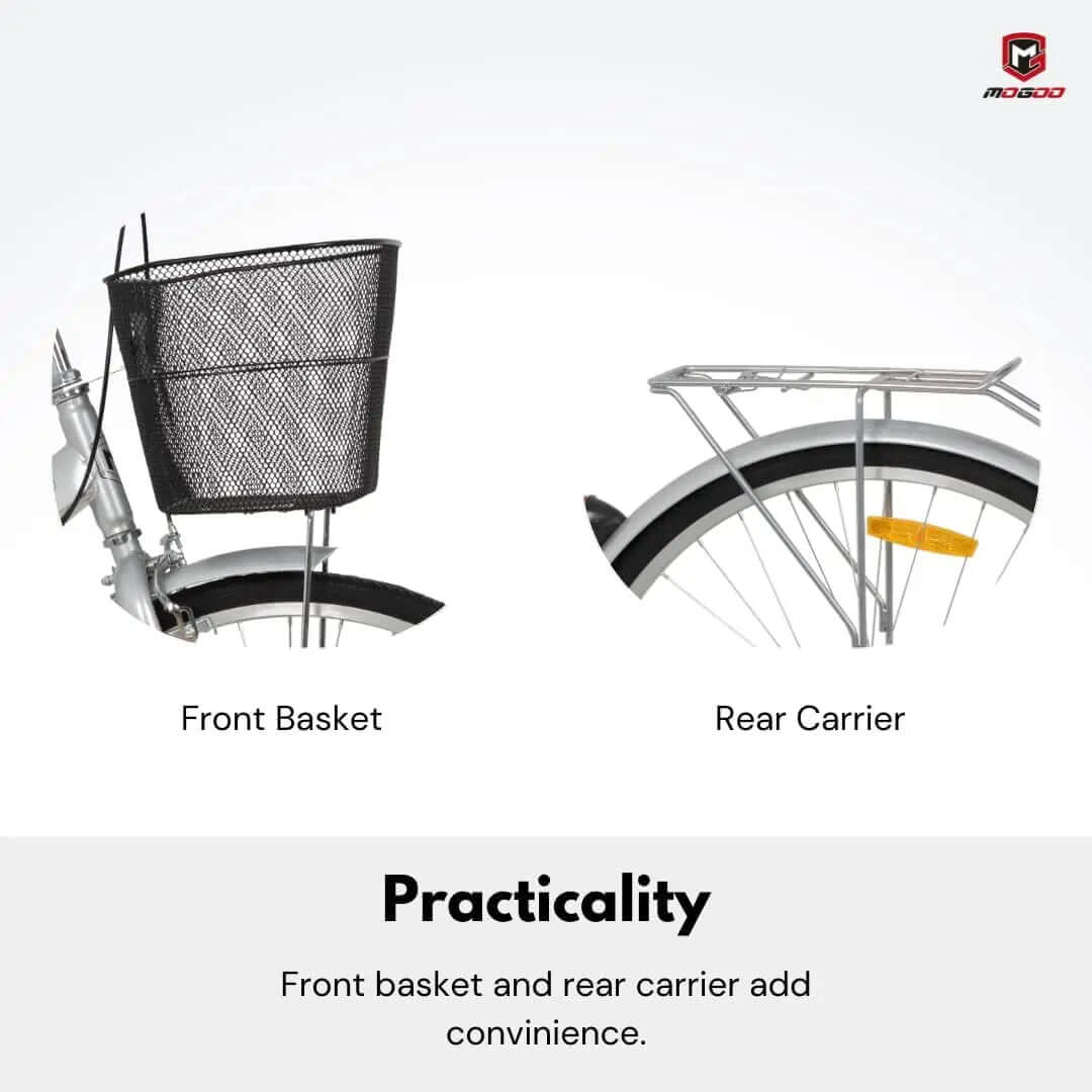 Mogoo Brooklyn Single Speed Cruiser 24" Bike