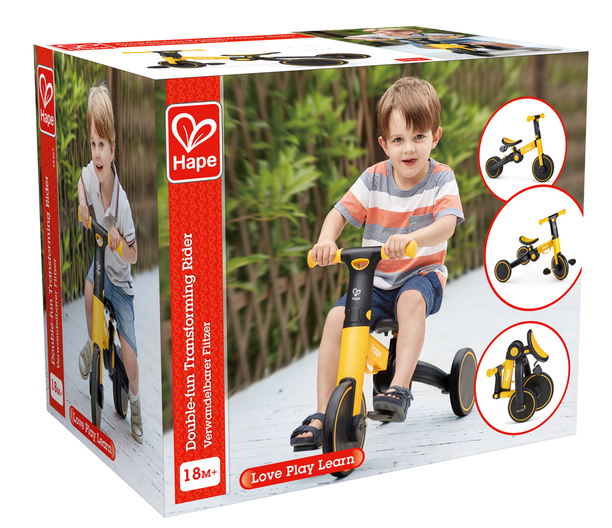 Hape Transforming Rider Bike