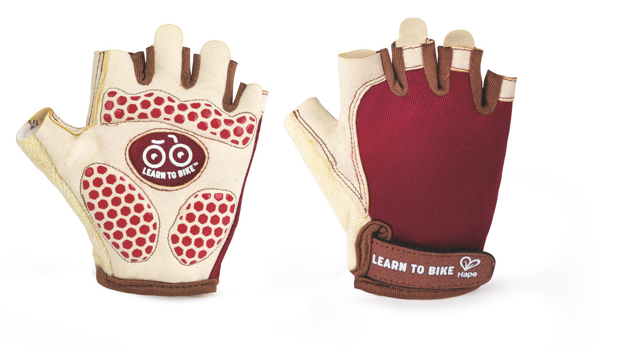 Hape Sporty Kids Gloves kids bike in red