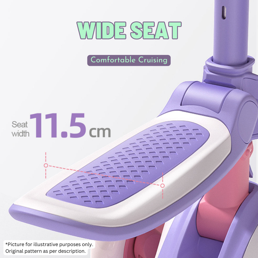 Mideer 2-in-1 Foldable Scooter
