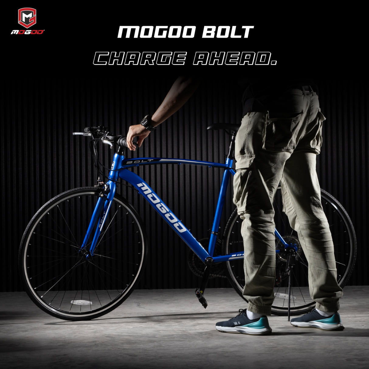 Mogoo Bolt 700c Hybrid Bike