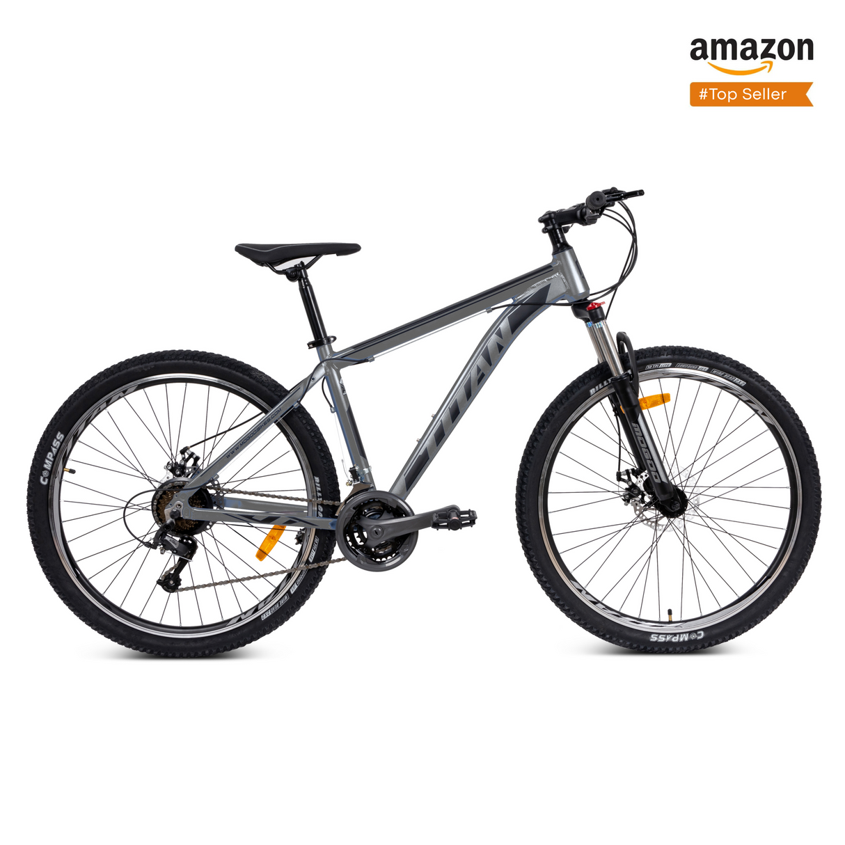 Mogoo Titan 26" Mountain Bike (Renewed)
