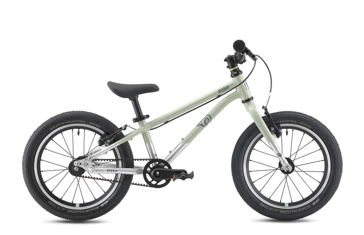 Early Rider Belter 16" Auto Kids Bike in Sage Green