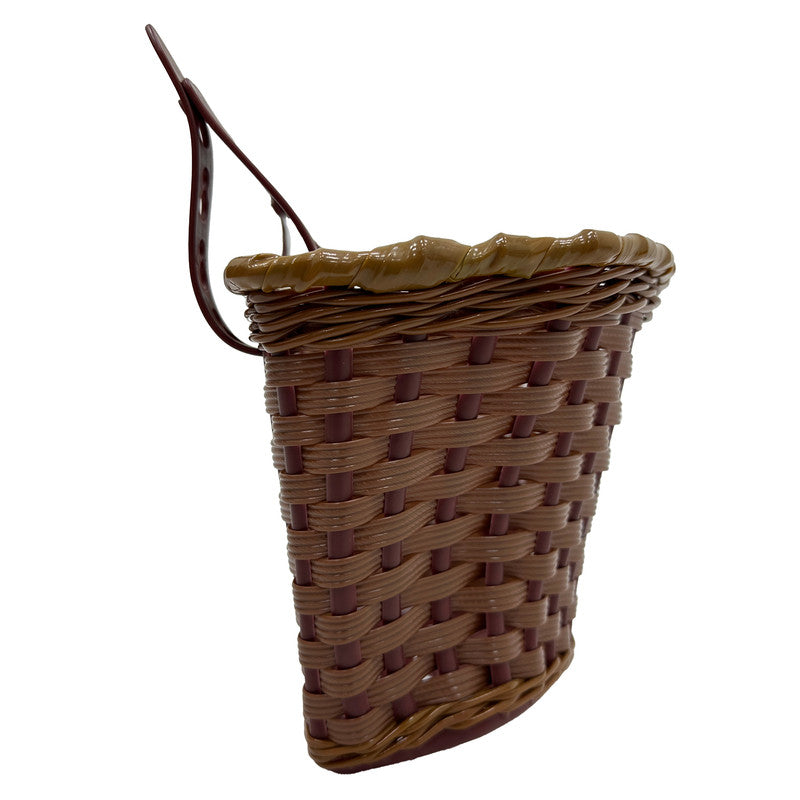 Vintage Wicker Style Kids Bike Basket