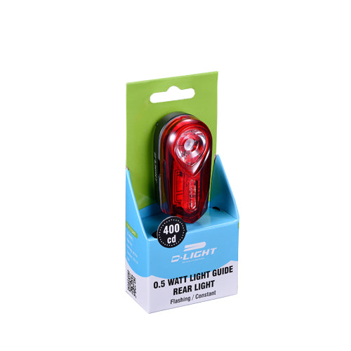 All Sight Rear Safety Light w/light guide Red LED