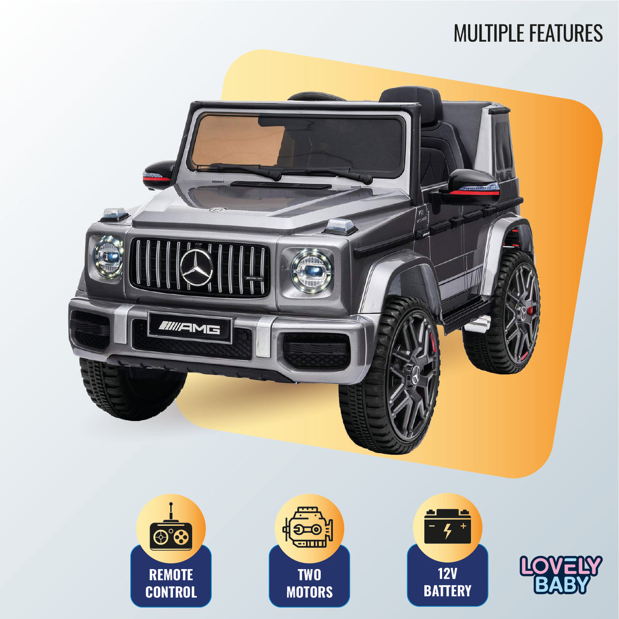 Mercedes-Benz G-Class Pro Electric Ride-On Jeep