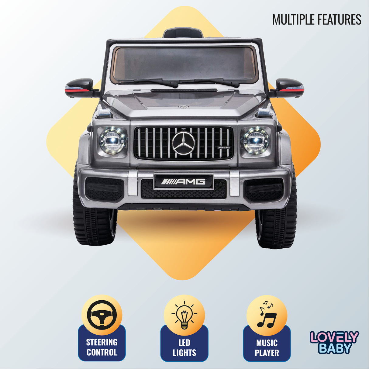 Mercedes-Benz G-Class Pro Electric Ride-On Jeep