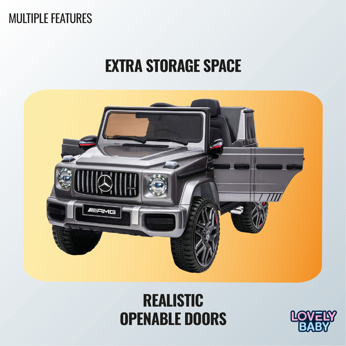 Mercedes-Benz G-Class Pro Electric Ride-On Jeep