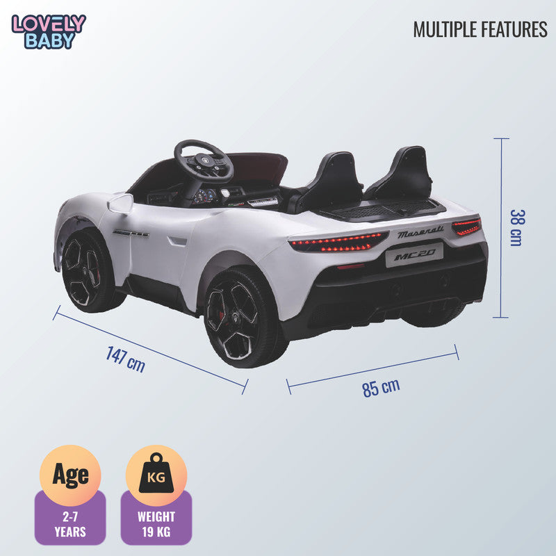 Maserati MC20 Kids Electric Ride-On Car