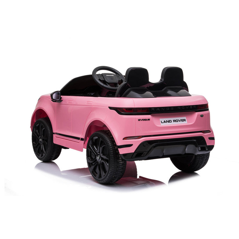Pink Range Rover toy car resembling a luxury vehicle on a white background