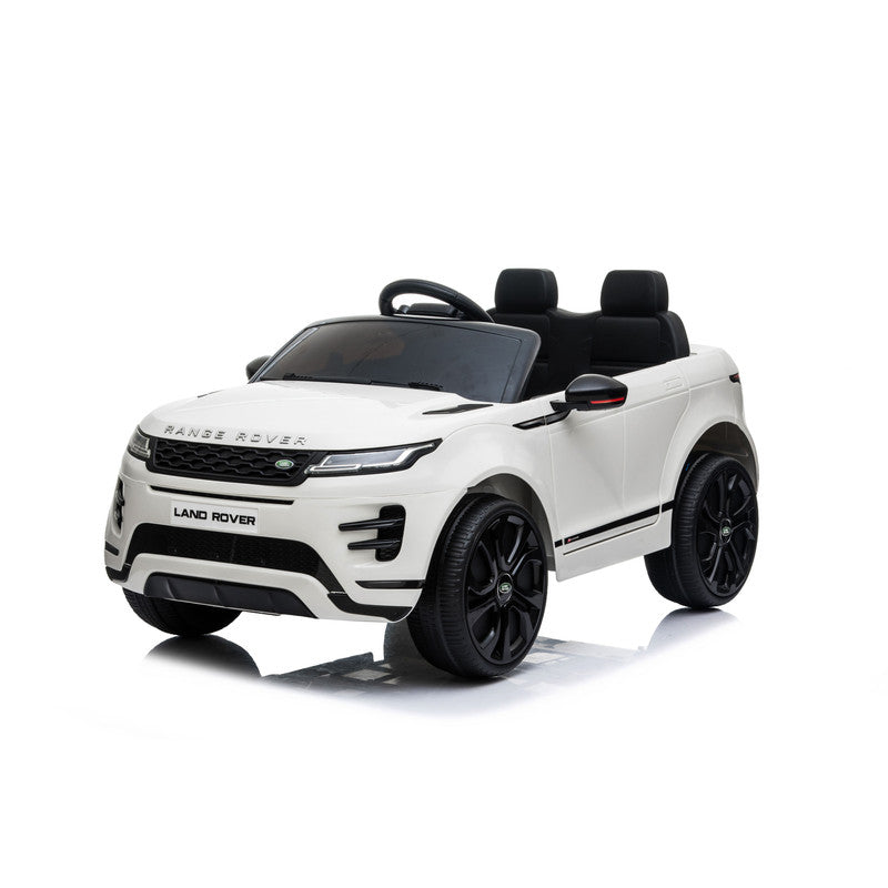 White toy car resembling a luxury vehicle on a white background