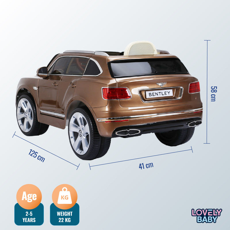 Bentley Bentayga Kids Electric Ride-On Car