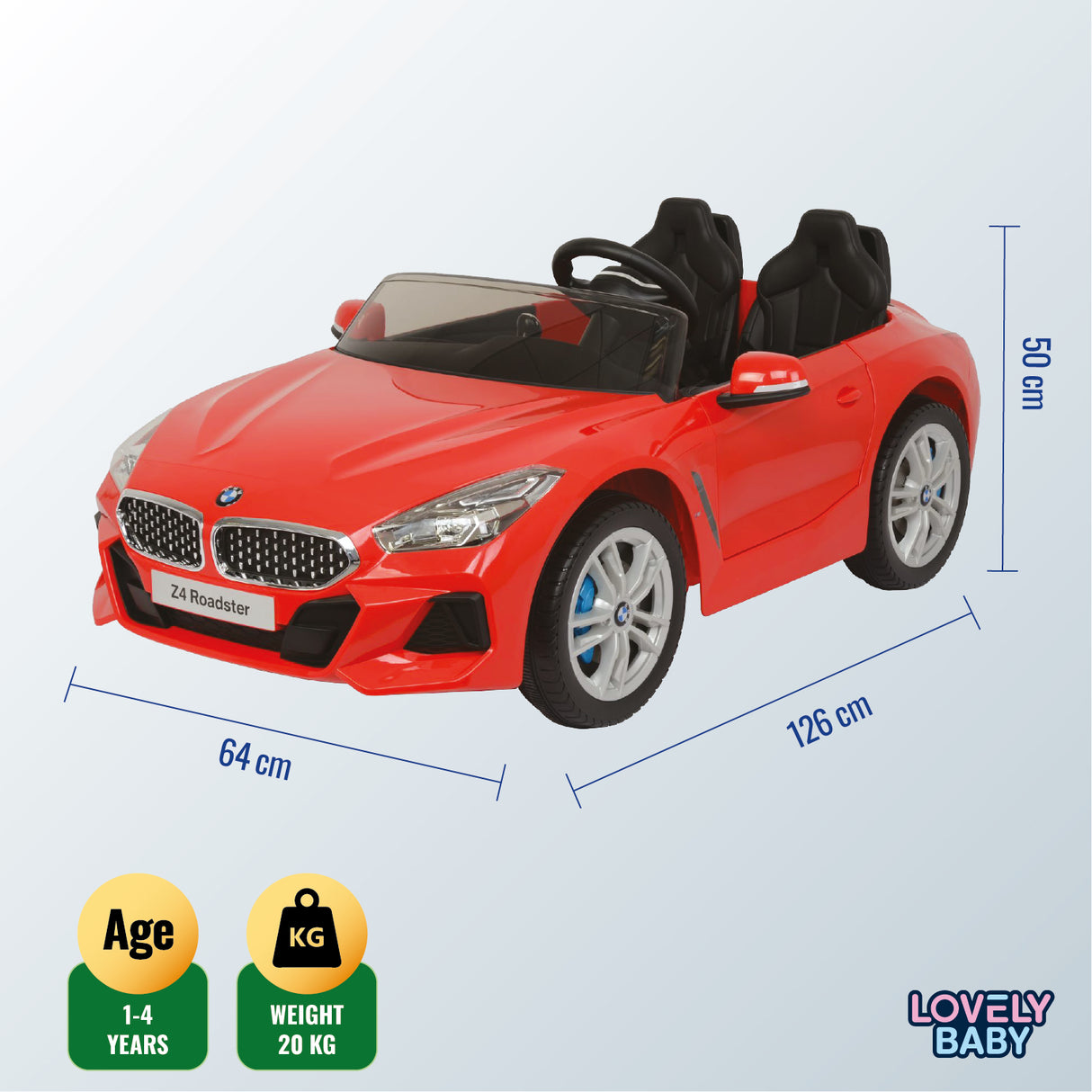 BMW Z4 Roadster Electric Ride-On Sports Car