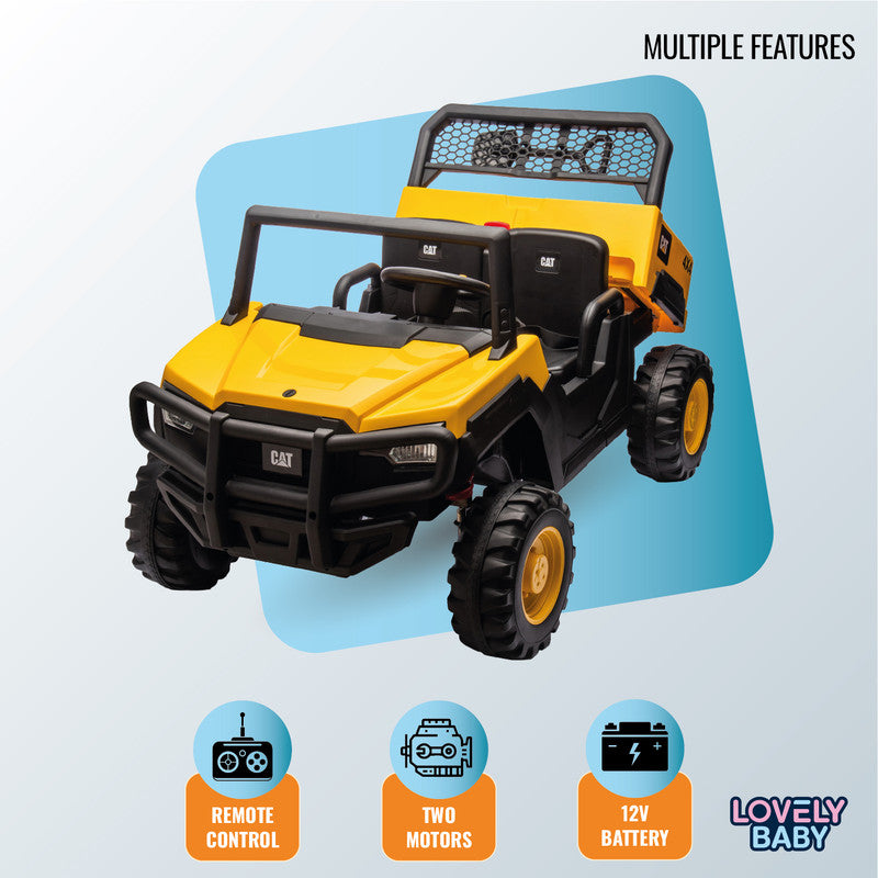 CAT 4x4 Off-Road Kids Electric Ride-On Car