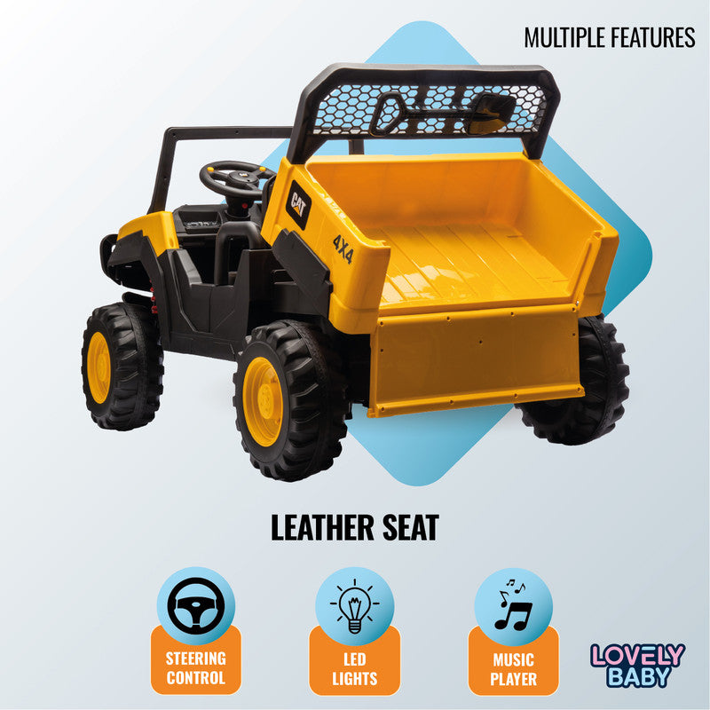 CAT 4x4 Off-Road Kids Electric Ride-On Car