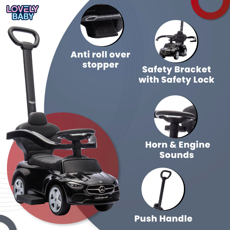 Mercedes-Benz Parental Control Push Car