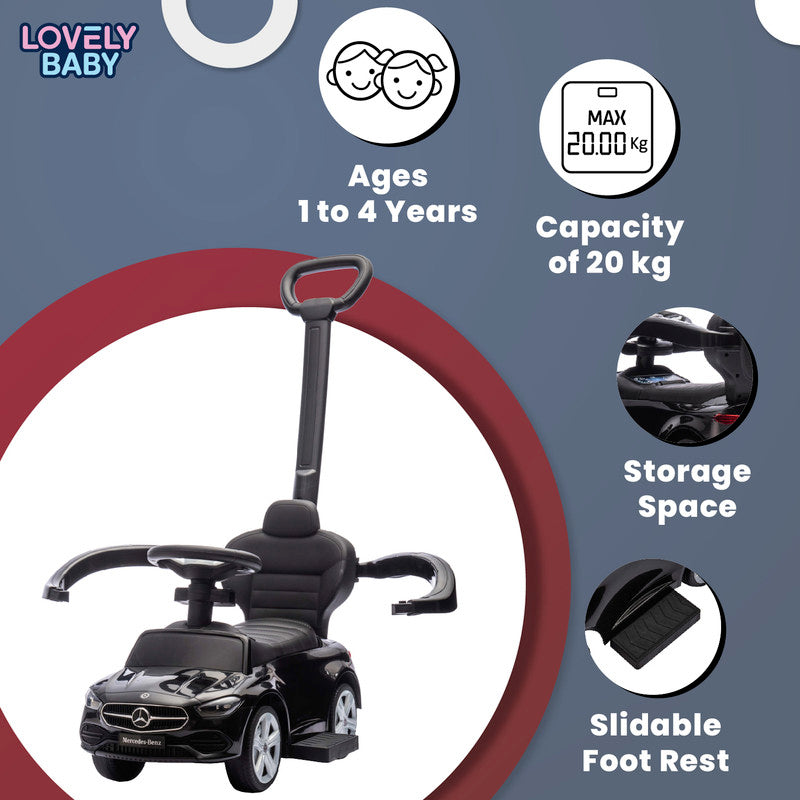 Mercedes-Benz Parental Control Push Car