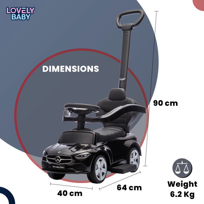 Mercedes-Benz Parental Control Push Car