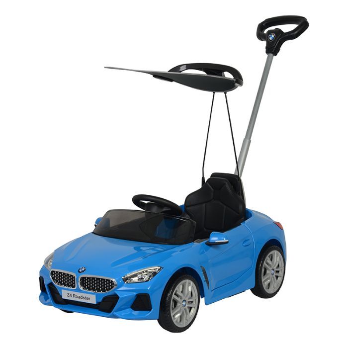 BMW Z4 Roadster Ride-On Car with Push Handle