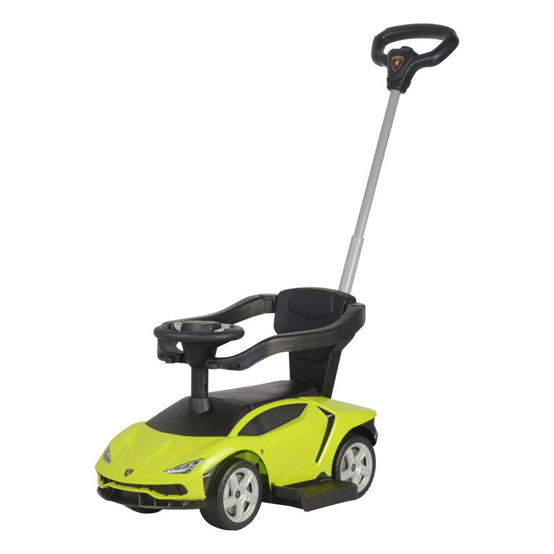 Lamborghini Push Car with Handle & Music