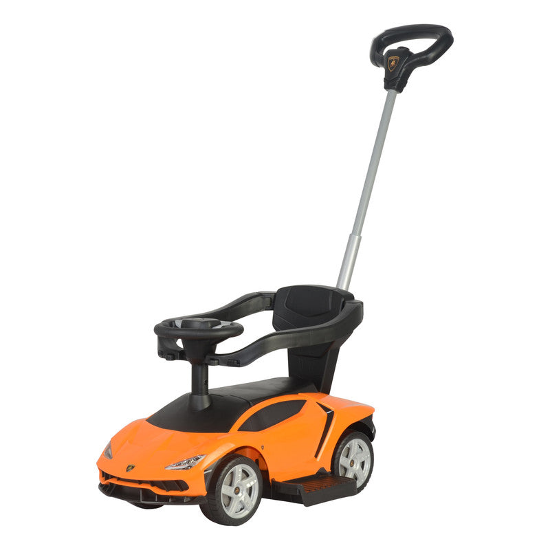 Lamborghini Push Car with Handle & Music