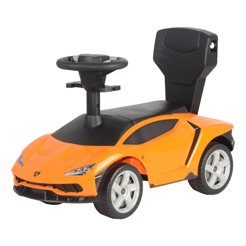Lamborghini Push Car with Handle & Music