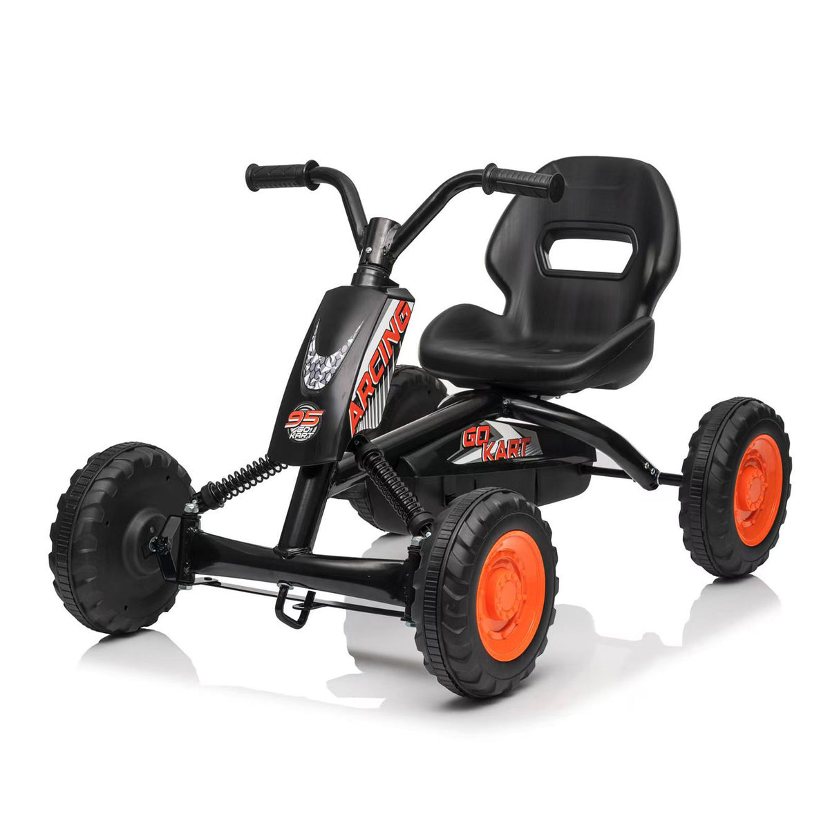 Lovely Baby Kids' Pedal Go-Kart w/ Suspension