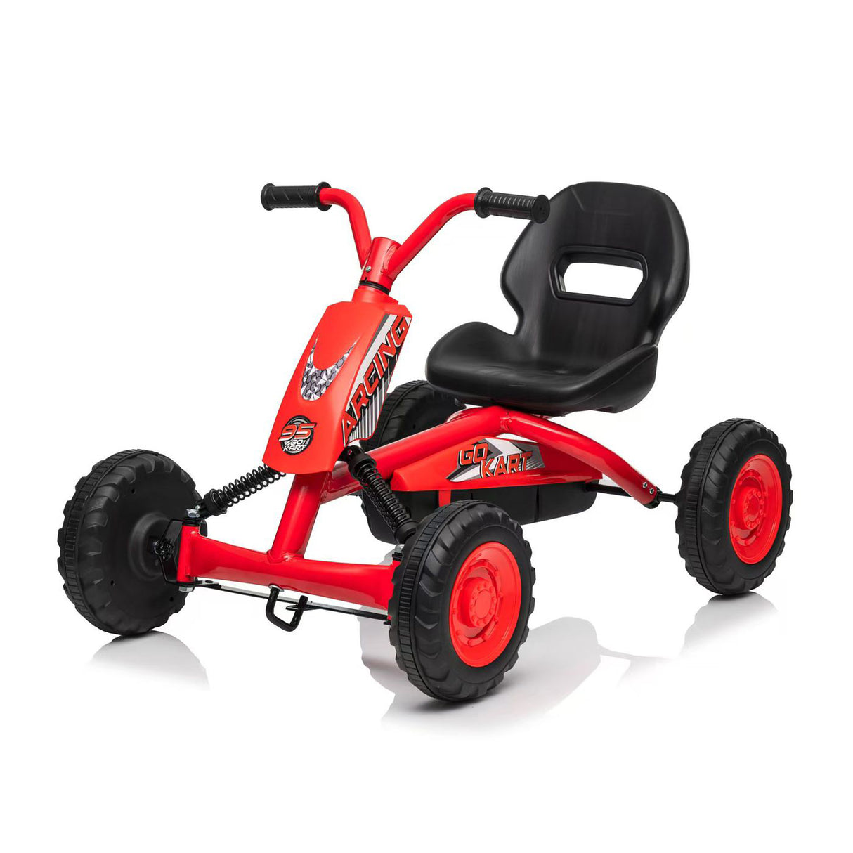 Lovely Baby Kids' Pedal Go-Kart w/ Suspension