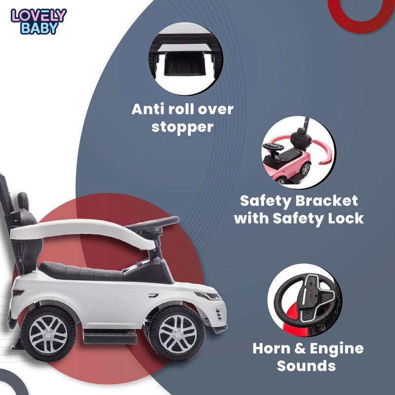 Land Rover Discovery Push Ride-On Car