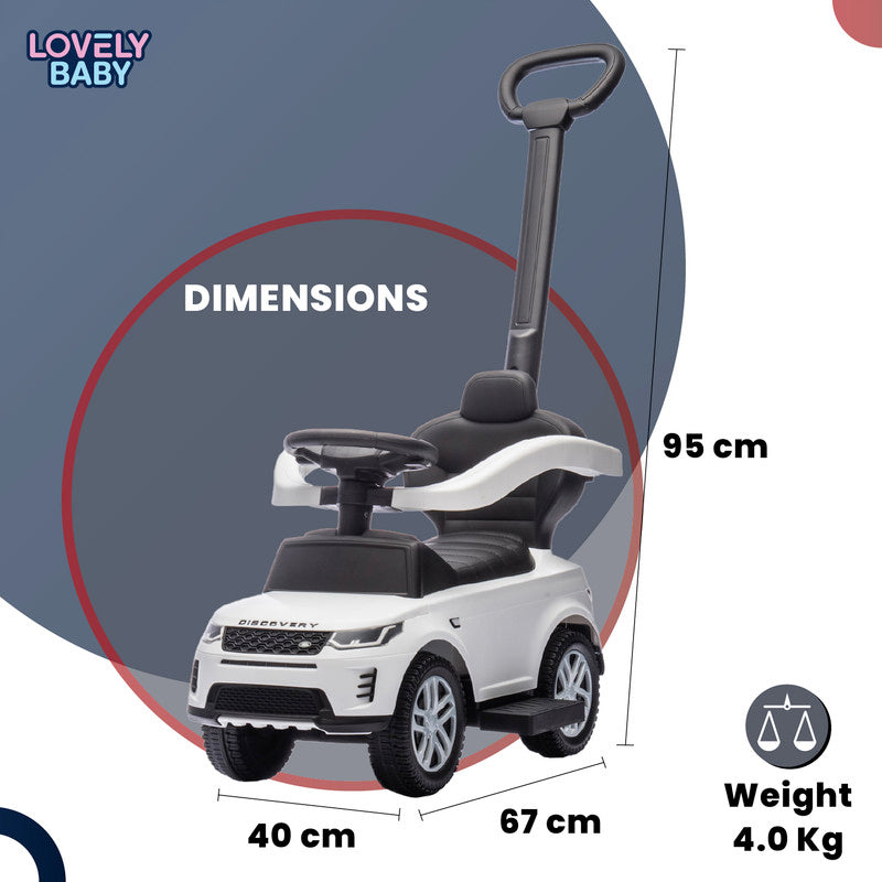 Land Rover Discovery Push Ride-On Car
