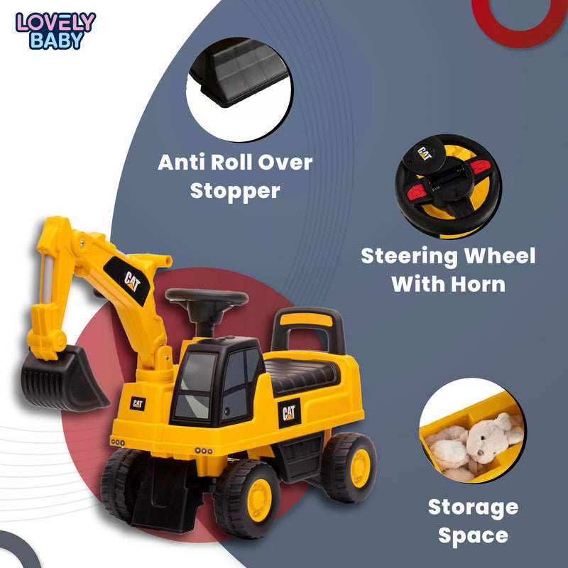 CAT Digger Ride-On Car