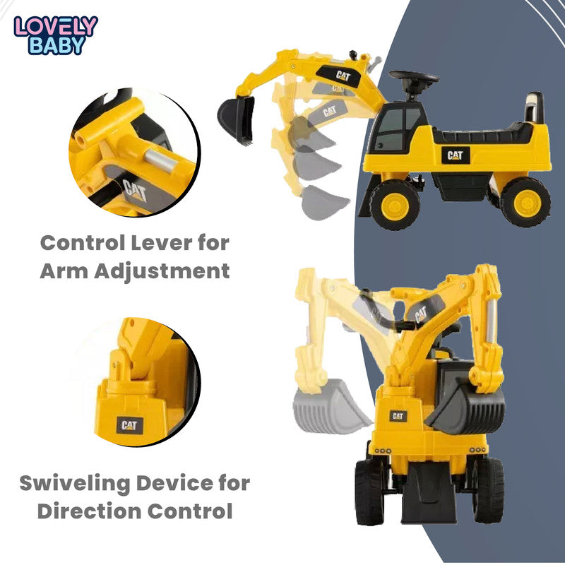 CAT Digger Ride-On Car