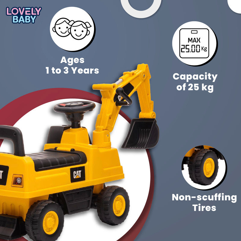 CAT Digger Ride-On Car
